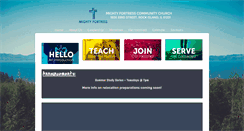 Desktop Screenshot of fortresschurch.net